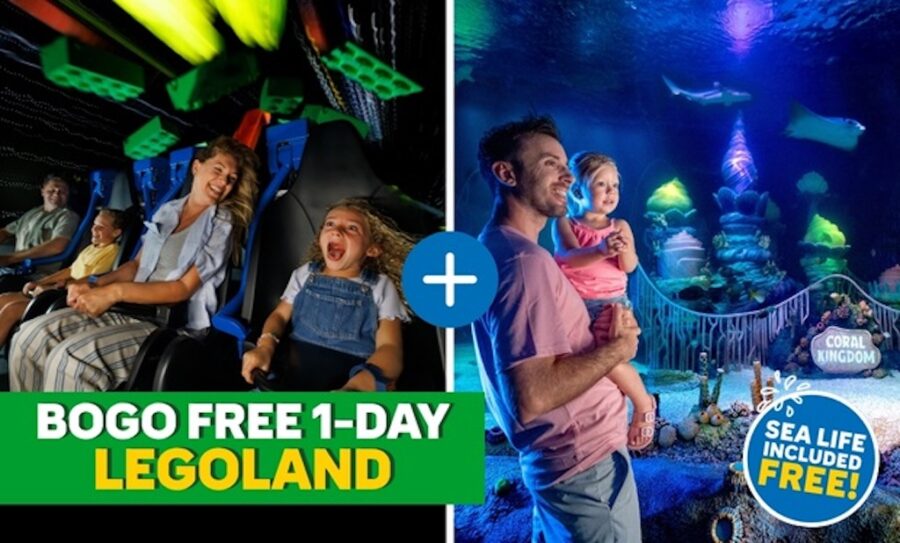 legoland buy one get one free ticket